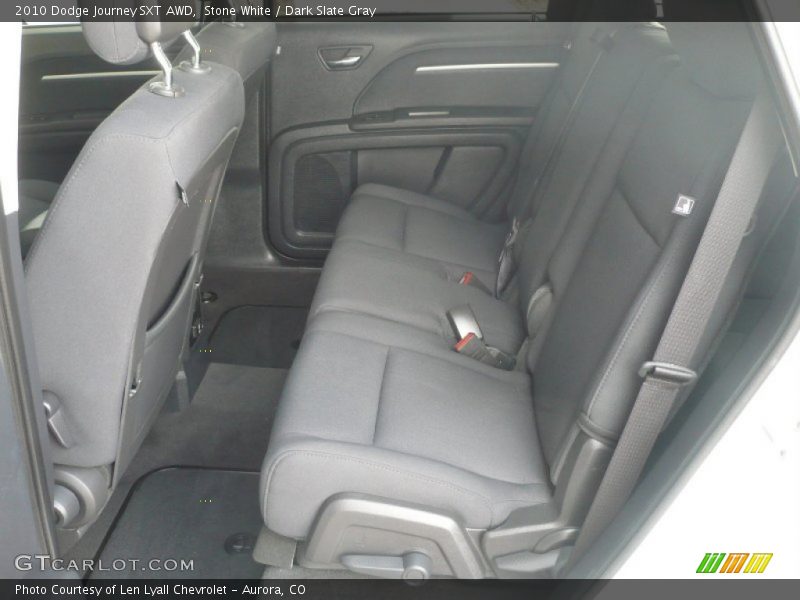 Stone White / Dark Slate Gray 2010 Dodge Journey SXT AWD