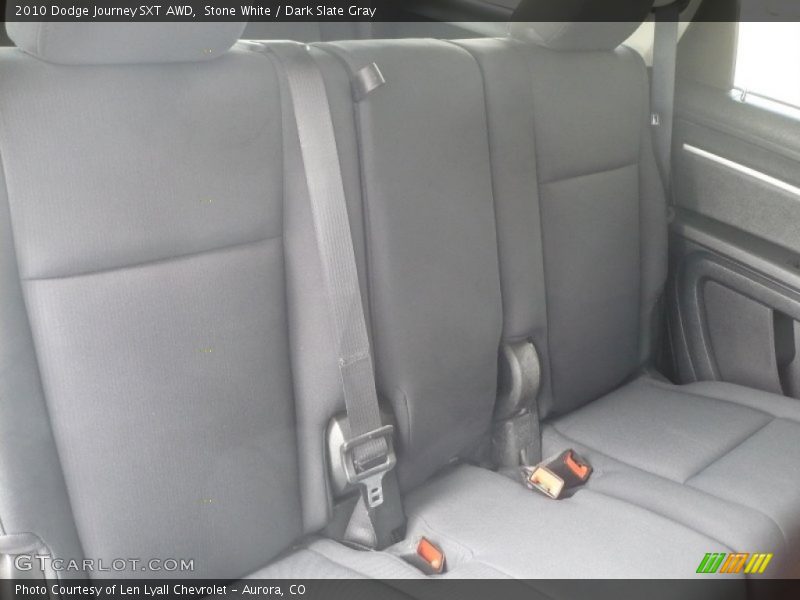 Stone White / Dark Slate Gray 2010 Dodge Journey SXT AWD