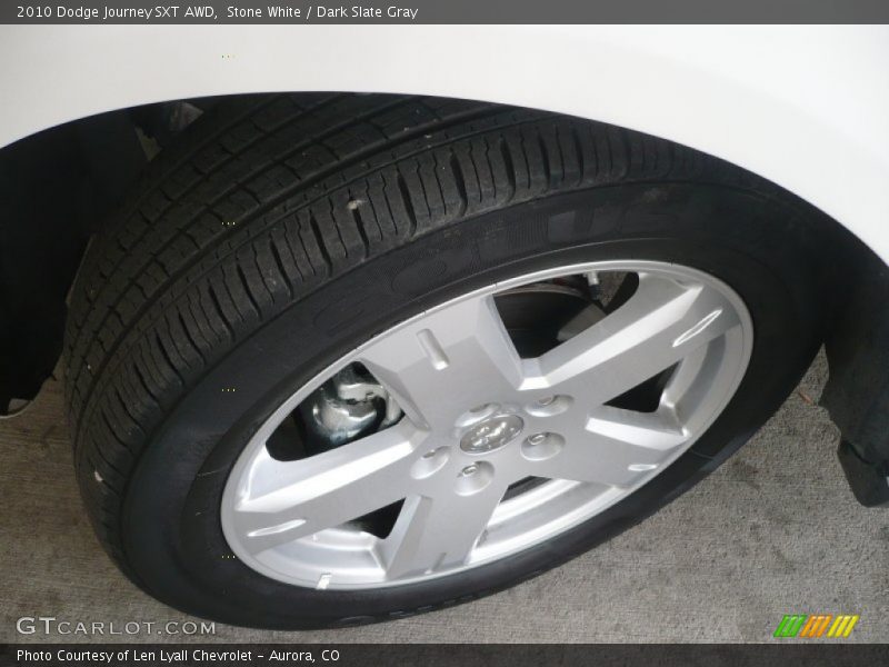 Stone White / Dark Slate Gray 2010 Dodge Journey SXT AWD