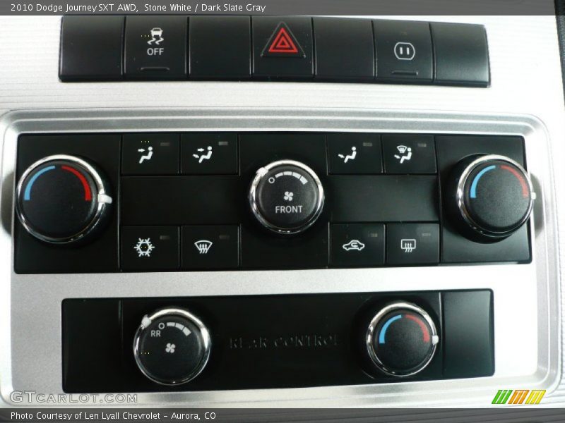 Stone White / Dark Slate Gray 2010 Dodge Journey SXT AWD