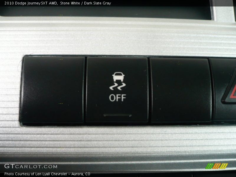 Stone White / Dark Slate Gray 2010 Dodge Journey SXT AWD