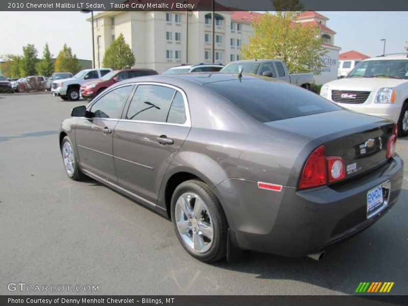 Taupe Gray Metallic / Ebony 2010 Chevrolet Malibu LT Sedan