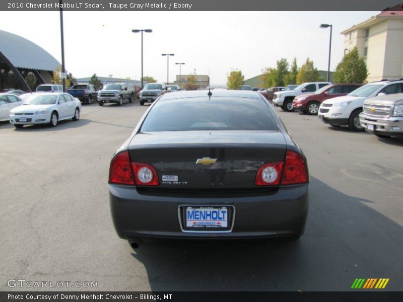 Taupe Gray Metallic / Ebony 2010 Chevrolet Malibu LT Sedan