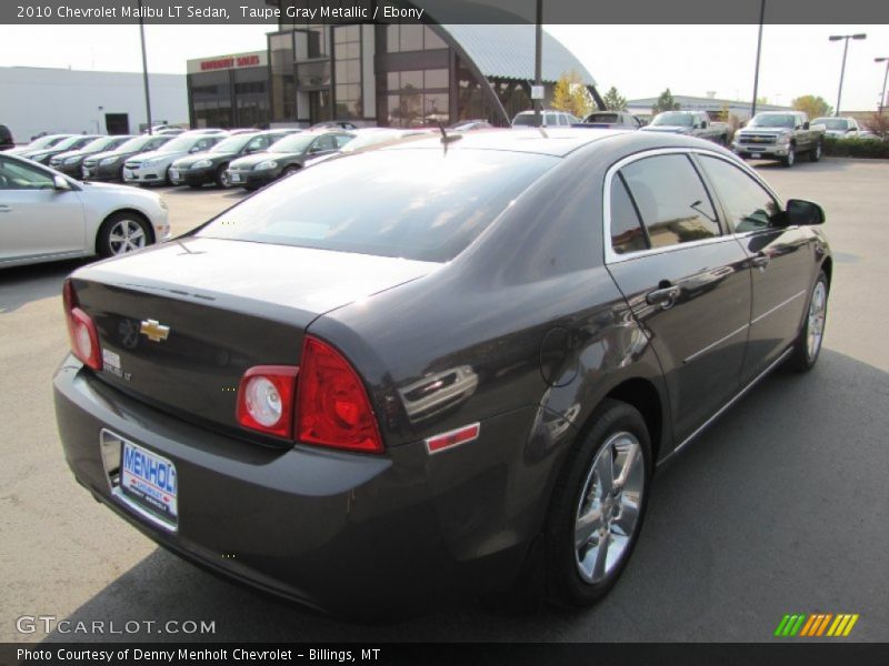 Taupe Gray Metallic / Ebony 2010 Chevrolet Malibu LT Sedan