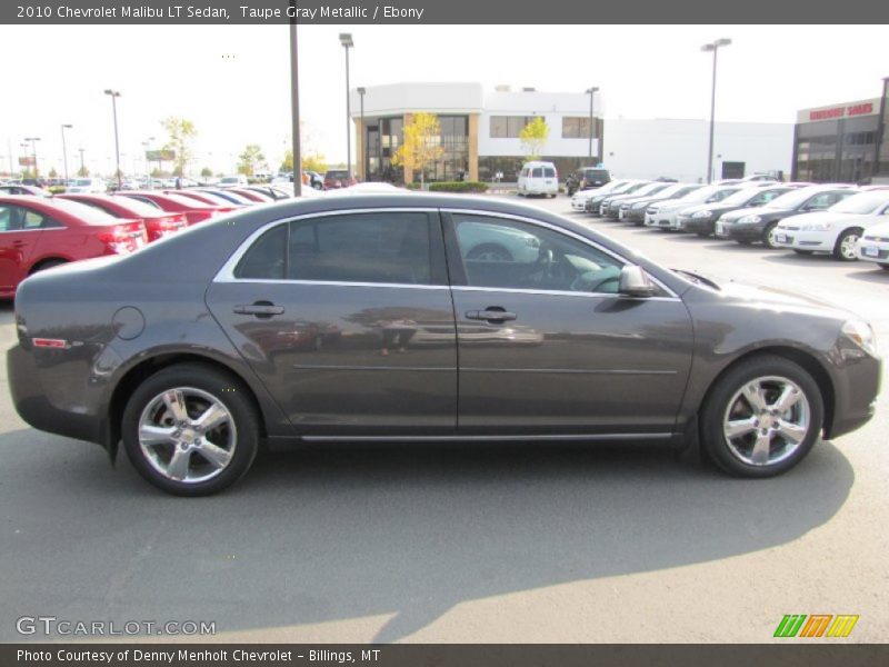 Taupe Gray Metallic / Ebony 2010 Chevrolet Malibu LT Sedan