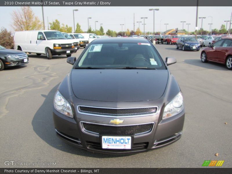 Taupe Gray Metallic / Ebony 2010 Chevrolet Malibu LT Sedan