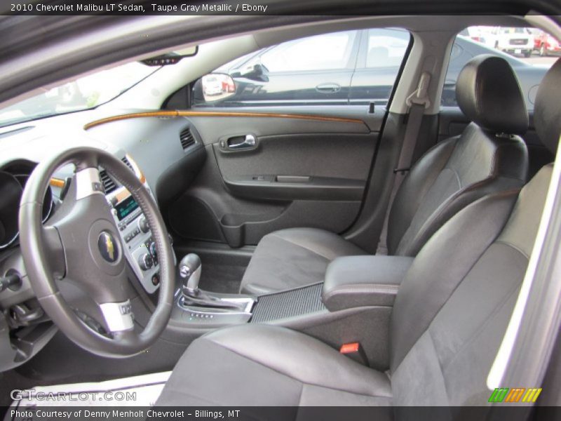 Taupe Gray Metallic / Ebony 2010 Chevrolet Malibu LT Sedan