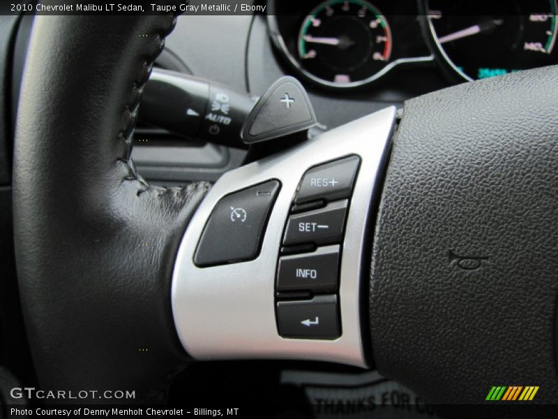 Taupe Gray Metallic / Ebony 2010 Chevrolet Malibu LT Sedan