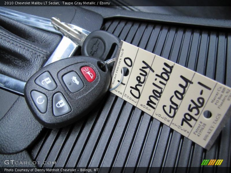 Taupe Gray Metallic / Ebony 2010 Chevrolet Malibu LT Sedan