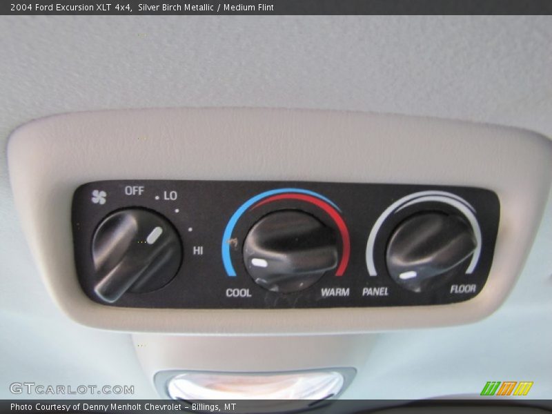 Controls of 2004 Excursion XLT 4x4