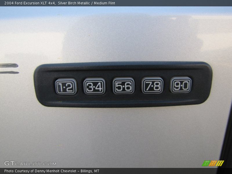 Silver Birch Metallic / Medium Flint 2004 Ford Excursion XLT 4x4