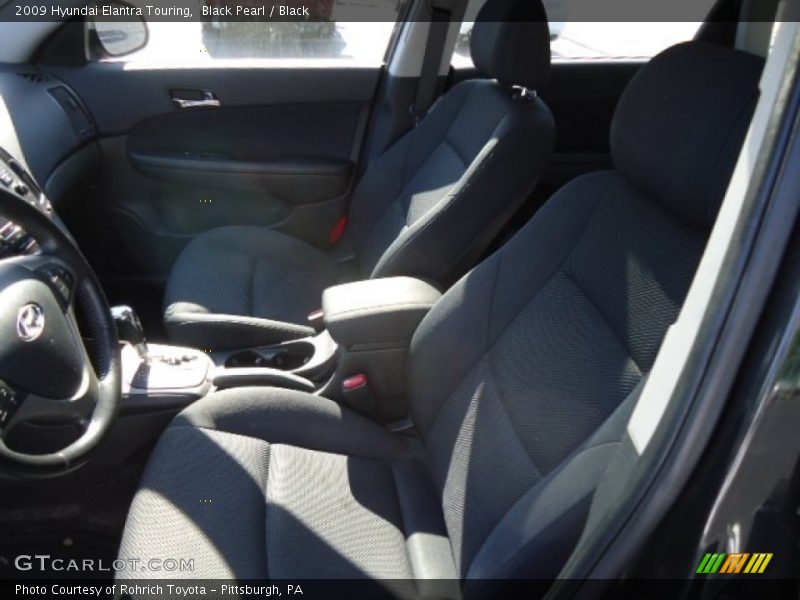 Black Pearl / Black 2009 Hyundai Elantra Touring
