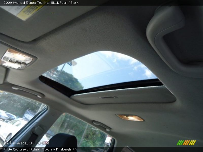 Black Pearl / Black 2009 Hyundai Elantra Touring