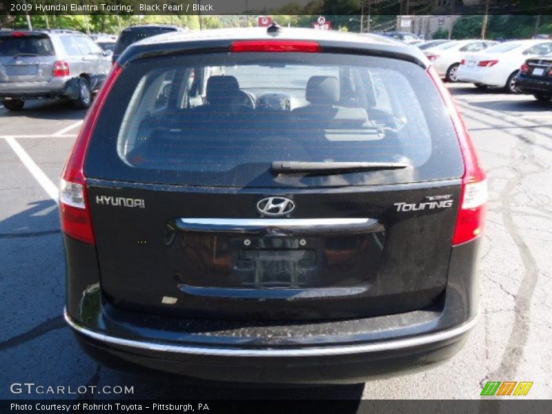 Black Pearl / Black 2009 Hyundai Elantra Touring