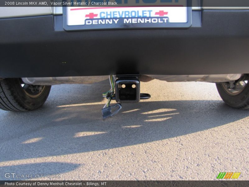 Vapor Silver Metallic / Charcoal Black 2008 Lincoln MKX AWD