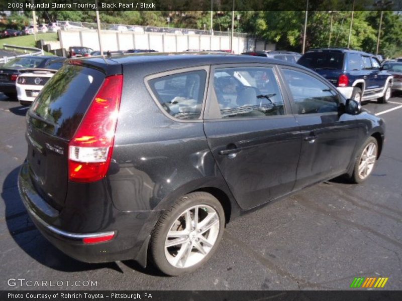 Black Pearl / Black 2009 Hyundai Elantra Touring