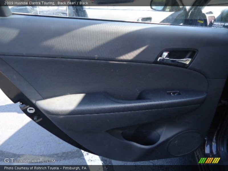 Black Pearl / Black 2009 Hyundai Elantra Touring