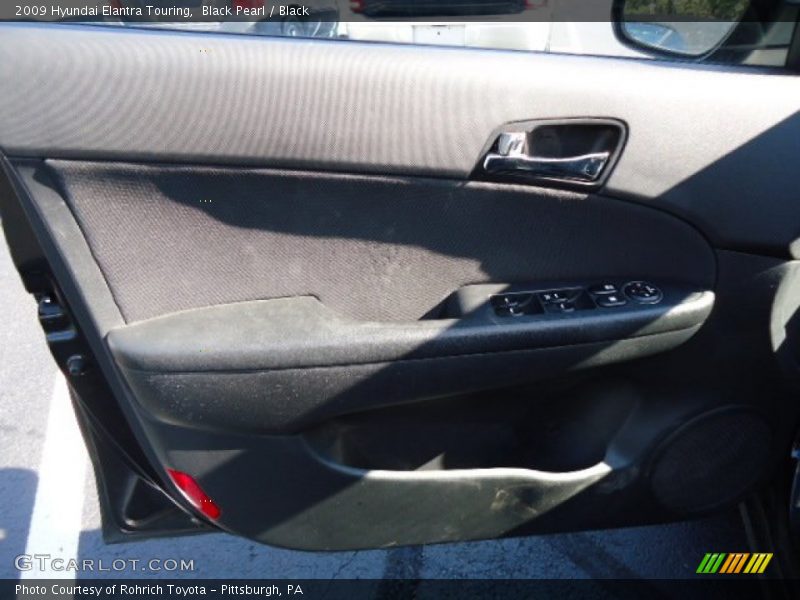 Black Pearl / Black 2009 Hyundai Elantra Touring