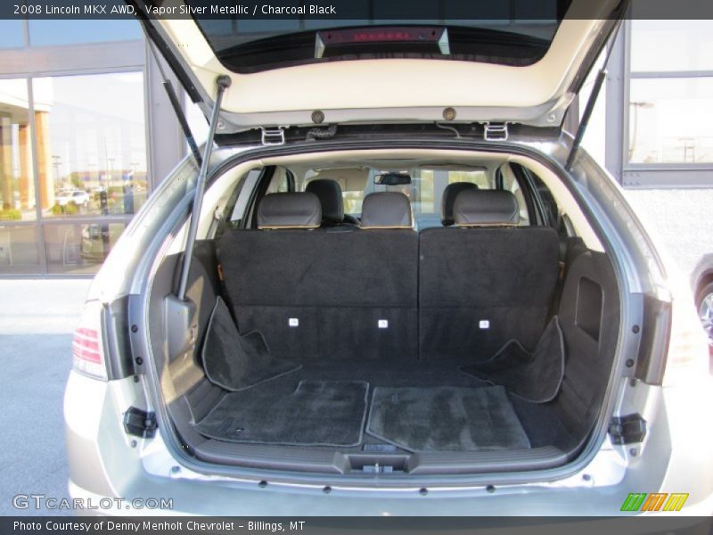 Vapor Silver Metallic / Charcoal Black 2008 Lincoln MKX AWD