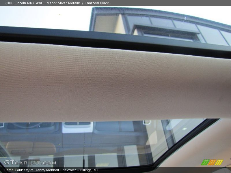 Vapor Silver Metallic / Charcoal Black 2008 Lincoln MKX AWD