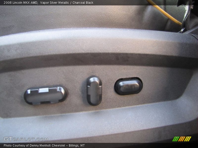 Vapor Silver Metallic / Charcoal Black 2008 Lincoln MKX AWD