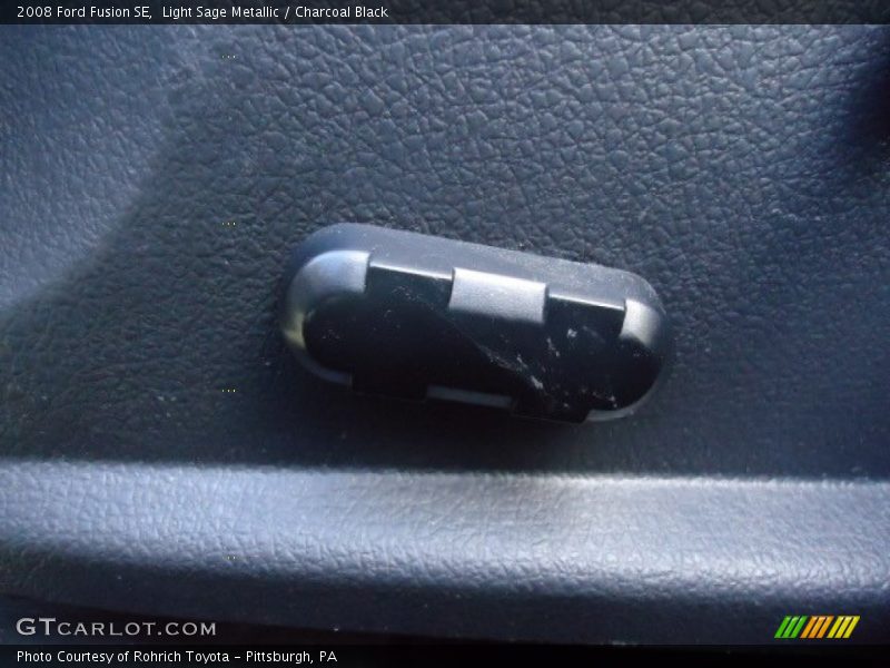 Light Sage Metallic / Charcoal Black 2008 Ford Fusion SE