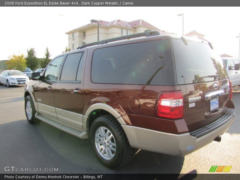 Dark Copper Metallic / Camel 2008 Ford Expedition EL Eddie Bauer 4x4