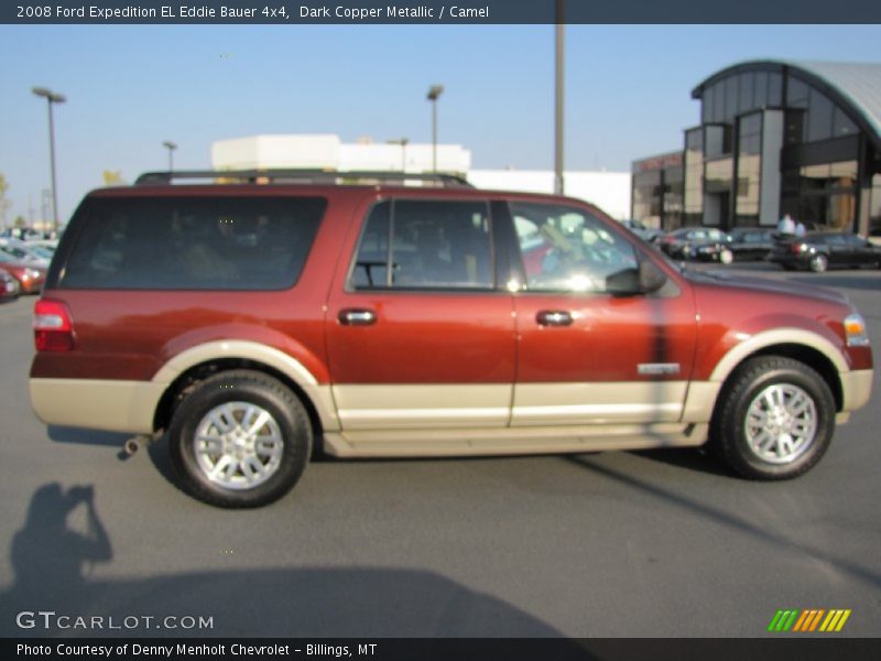 Dark Copper Metallic / Camel 2008 Ford Expedition EL Eddie Bauer 4x4
