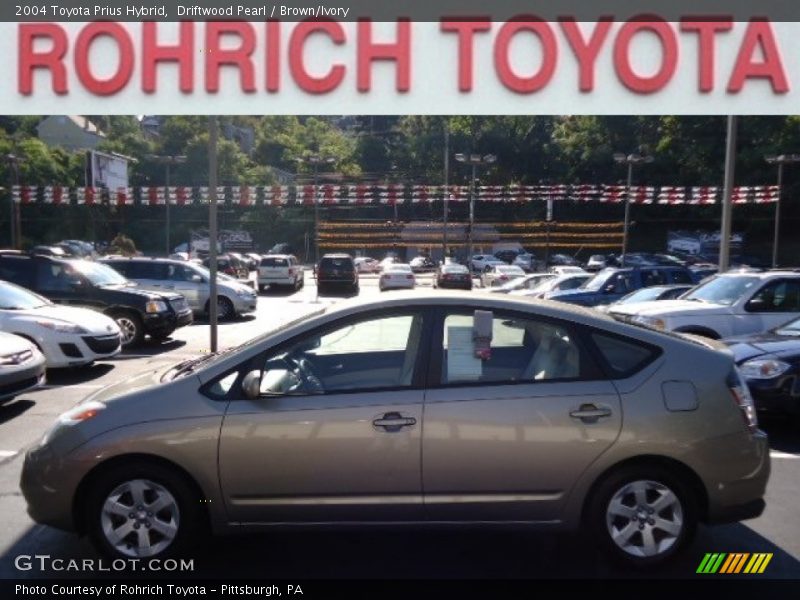 Driftwood Pearl / Brown/Ivory 2004 Toyota Prius Hybrid