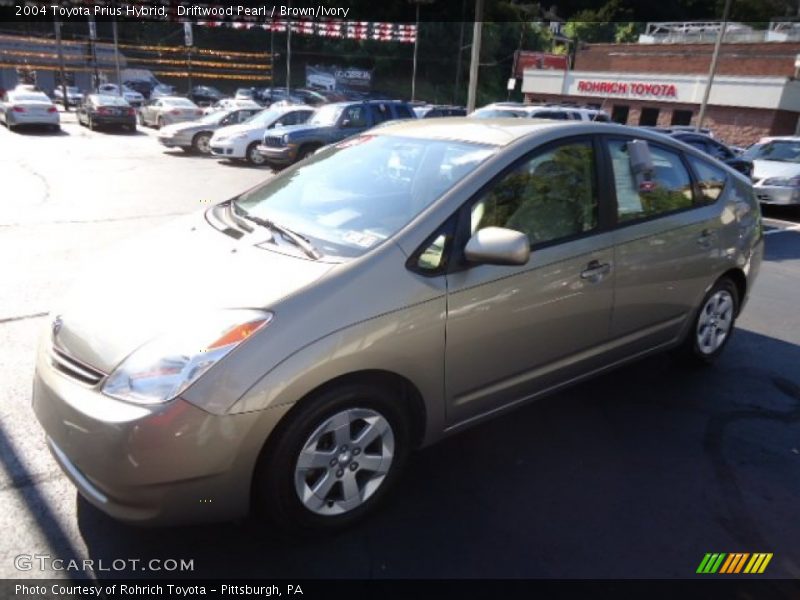 Driftwood Pearl / Brown/Ivory 2004 Toyota Prius Hybrid