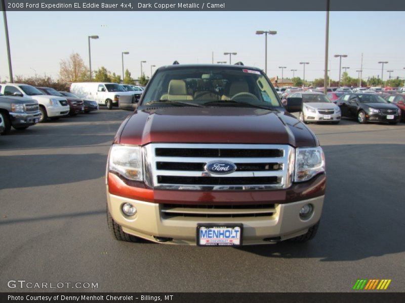 Dark Copper Metallic / Camel 2008 Ford Expedition EL Eddie Bauer 4x4