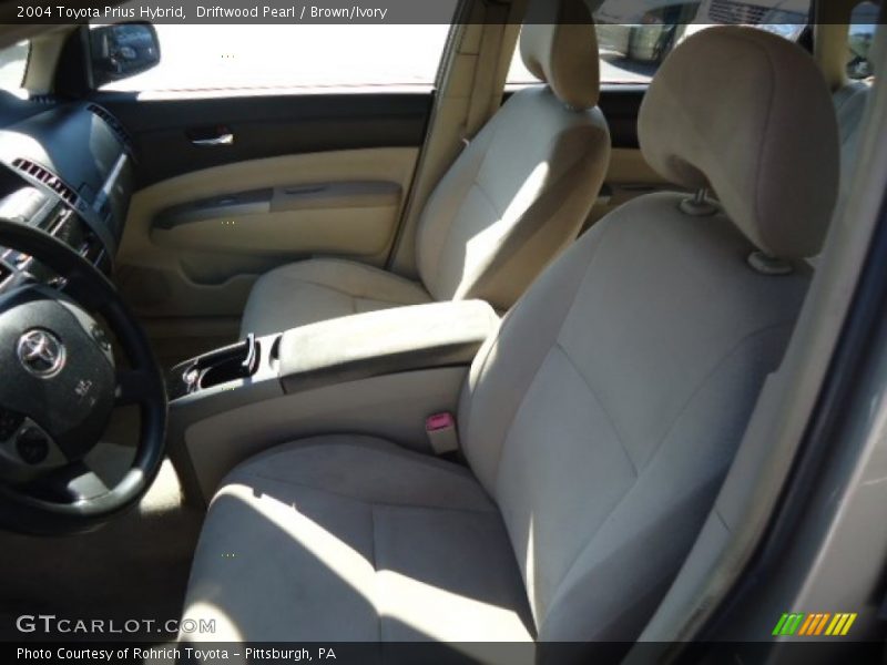 Driftwood Pearl / Brown/Ivory 2004 Toyota Prius Hybrid