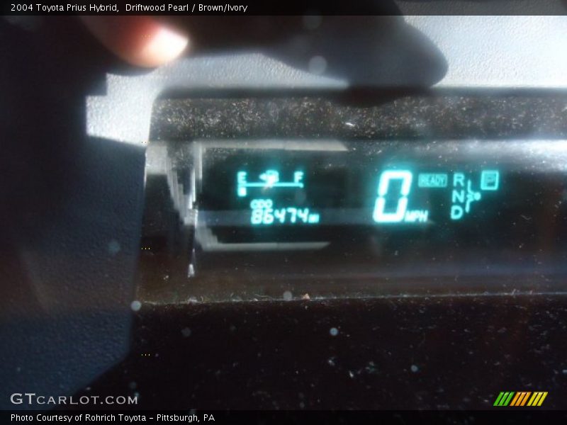 Driftwood Pearl / Brown/Ivory 2004 Toyota Prius Hybrid