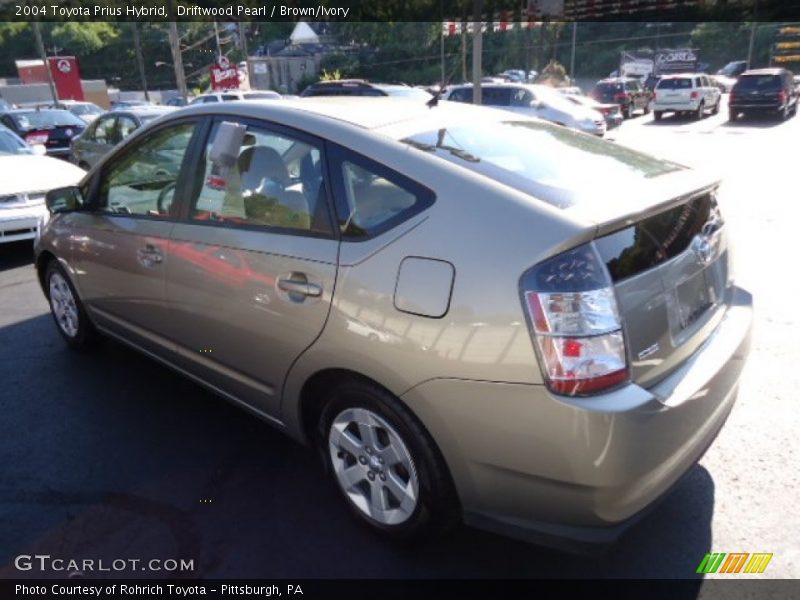 Driftwood Pearl / Brown/Ivory 2004 Toyota Prius Hybrid