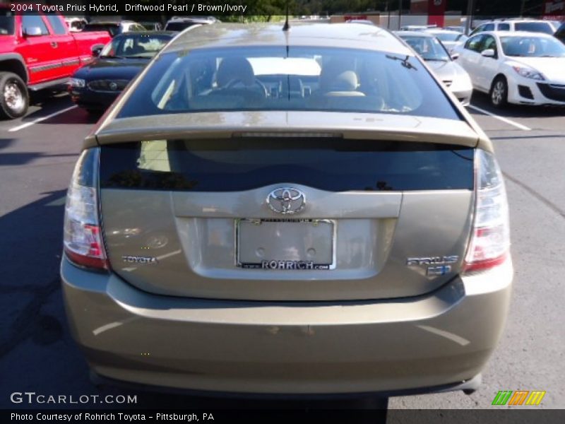 Driftwood Pearl / Brown/Ivory 2004 Toyota Prius Hybrid