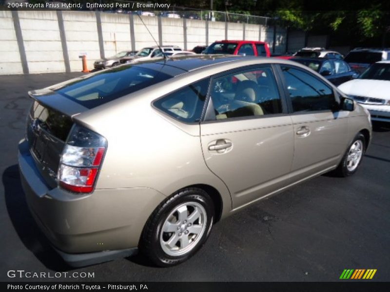 Driftwood Pearl / Brown/Ivory 2004 Toyota Prius Hybrid