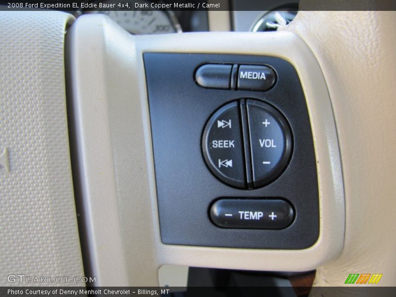 Dark Copper Metallic / Camel 2008 Ford Expedition EL Eddie Bauer 4x4
