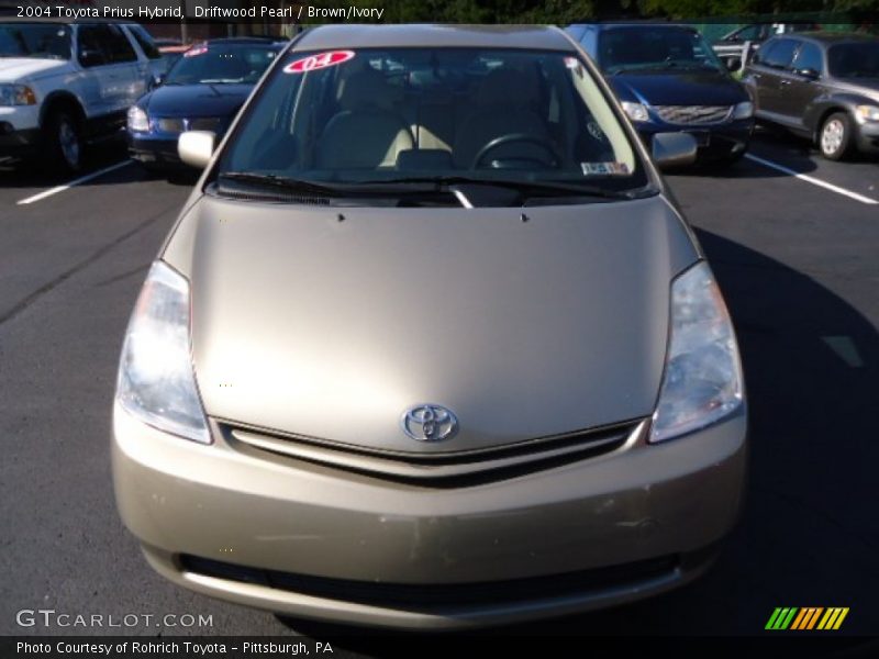 Driftwood Pearl / Brown/Ivory 2004 Toyota Prius Hybrid