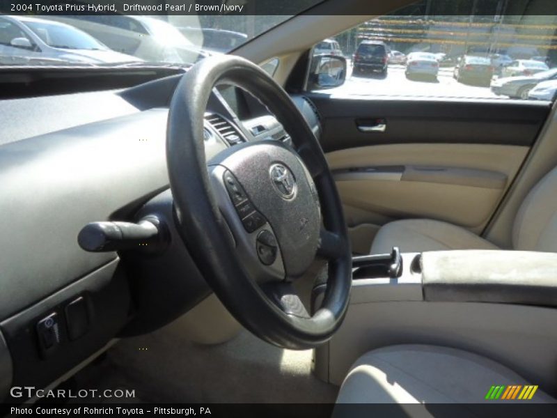 Driftwood Pearl / Brown/Ivory 2004 Toyota Prius Hybrid