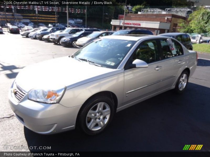 Silverstone Metallic / Ebony Black 2006 Chevrolet Malibu LT V6 Sedan