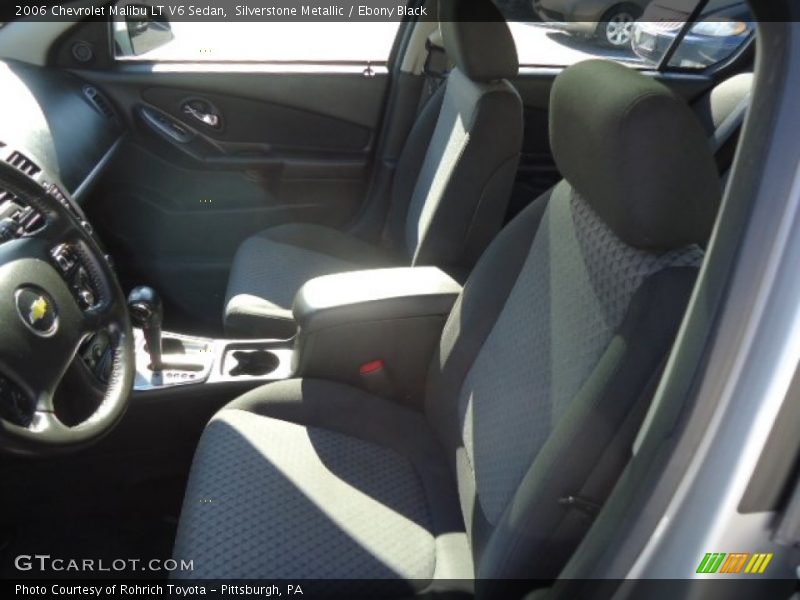 Silverstone Metallic / Ebony Black 2006 Chevrolet Malibu LT V6 Sedan