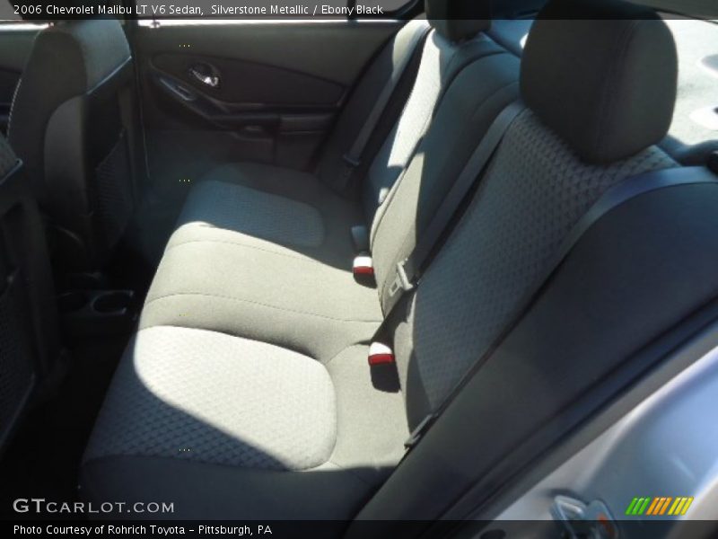 Silverstone Metallic / Ebony Black 2006 Chevrolet Malibu LT V6 Sedan