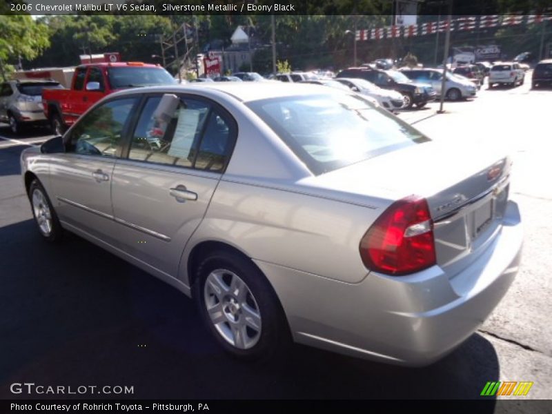 Silverstone Metallic / Ebony Black 2006 Chevrolet Malibu LT V6 Sedan