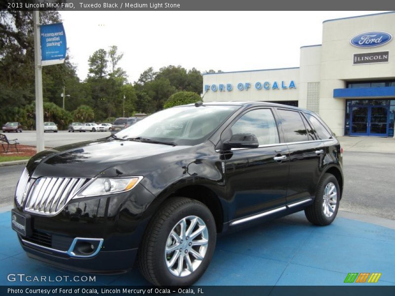 Tuxedo Black / Medium Light Stone 2013 Lincoln MKX FWD