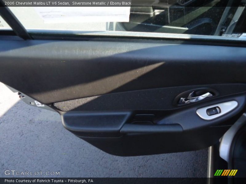 Silverstone Metallic / Ebony Black 2006 Chevrolet Malibu LT V6 Sedan