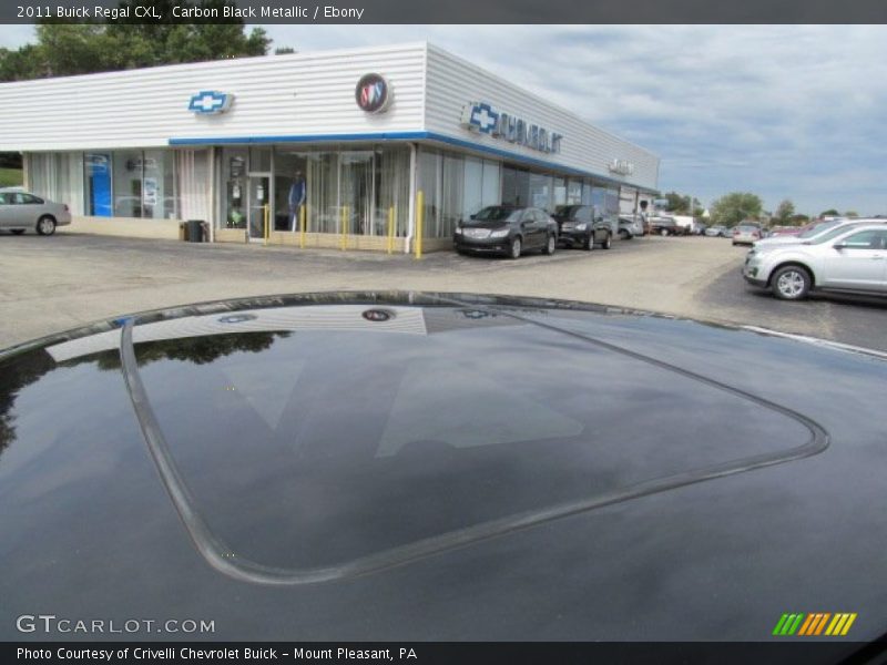 Carbon Black Metallic / Ebony 2011 Buick Regal CXL