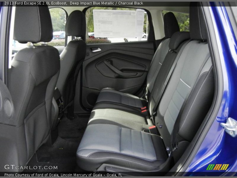 Rear Seat of 2013 Escape SE 2.0L EcoBoost