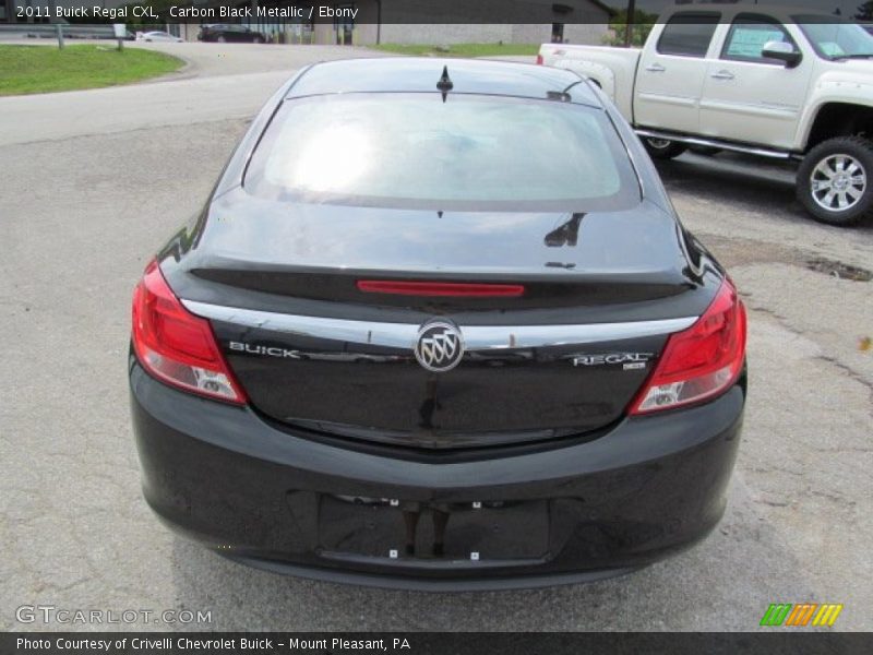 Carbon Black Metallic / Ebony 2011 Buick Regal CXL