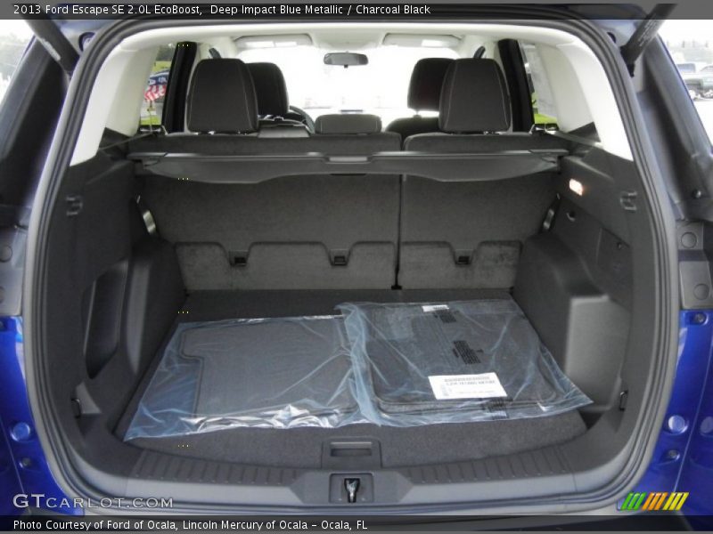  2013 Escape SE 2.0L EcoBoost Trunk