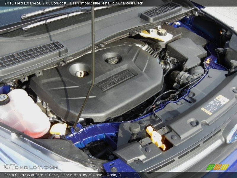  2013 Escape SE 2.0L EcoBoost Engine - 2.0 Liter DI Turbocharged DOHC 16-Valve Ti-VCT EcoBoost 4 Cylinder